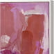 Pink Flush Pink with Coral and Whitewash Framed Wall Art, Abstract
