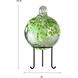 Tree Of Life Multi-color Art Glass Orb