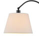 Duane 66 inch 100 watt Dark Bronze Floor Lamp Portable Light