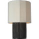 Anne-Marie Barton Fumar 17.5 inch 15.00 watt Ridged Carbon Table Lamp Portable Light