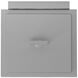 Coastal Elements Republic Outdoor Wall Mount Lantern in Satin Nickel, Non-LED, Estate Series