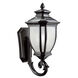 Salisbury 1 Light 24 inch Black Outdoor Wall, X-Large