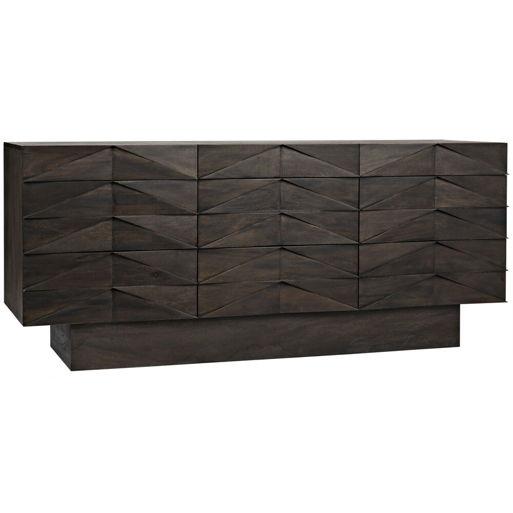 Drake 75 X 22 inch Ebony Walnut Sideboard
