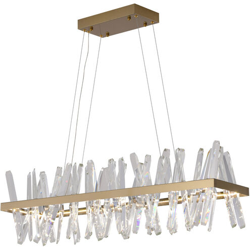 Canada LED 10 inch Gold LED Chandelier Ceiling Light