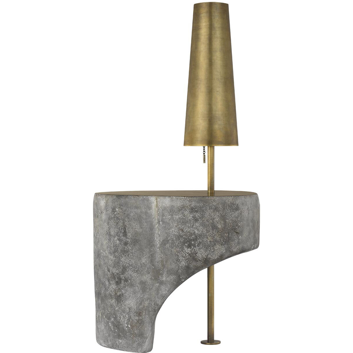 Anne-Marie Barton Runia 48.75 inch 15.00 watt Eclipse Sculpted Side Table Floor Lamp Portable Light