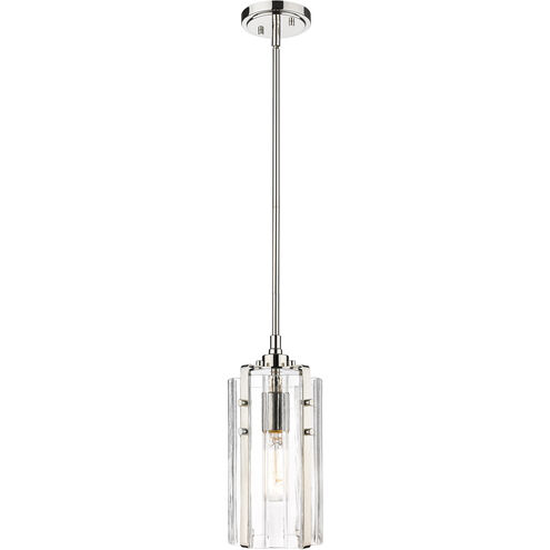 Alverton 1 Light 5.5 inch Polished Nickel Pendant Ceiling Light