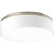Maier LED 18 inch Brushed Nickel Flush Mount Ceiling Light