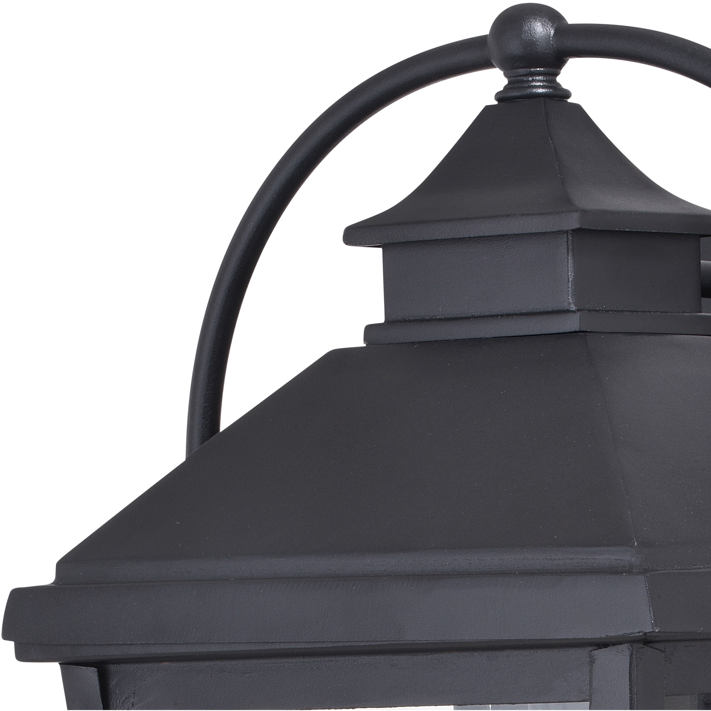 Lexington LED 17.25 inch Textured Black Outdoor Wall