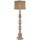 Bierstadt 65 inch 150.00 watt Aged White Floor Lamp Portable Light