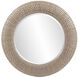 Bergman 32 X 32 inch Silver Leaf Wall Mirror