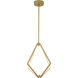 Canada LED 18 inch Gold Chandelier Ceiling Light