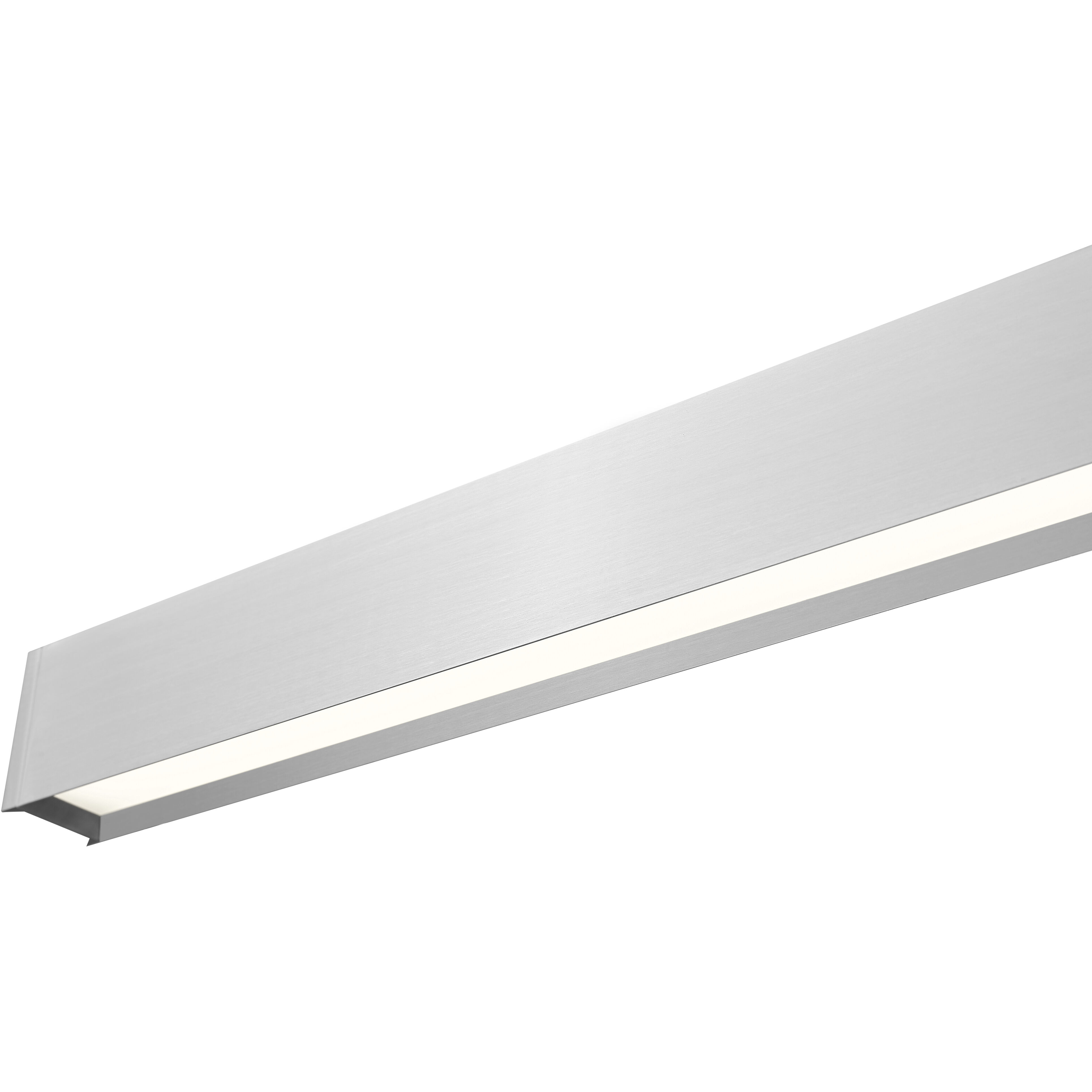 Hudson Linear Chandelier Ceiling Light in Brushed Nickel