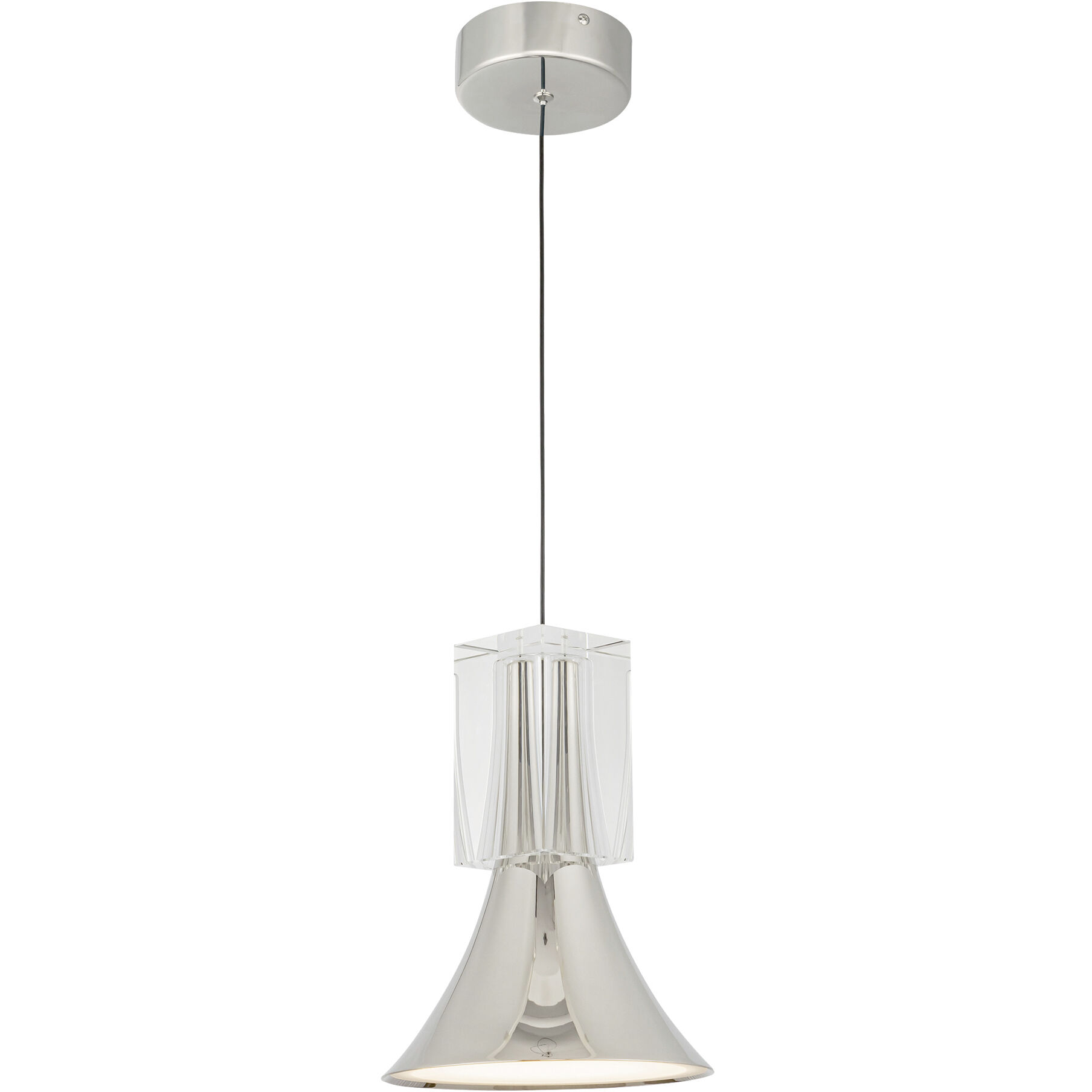 Floe Pendant Ceiling Light in Polished Nickel