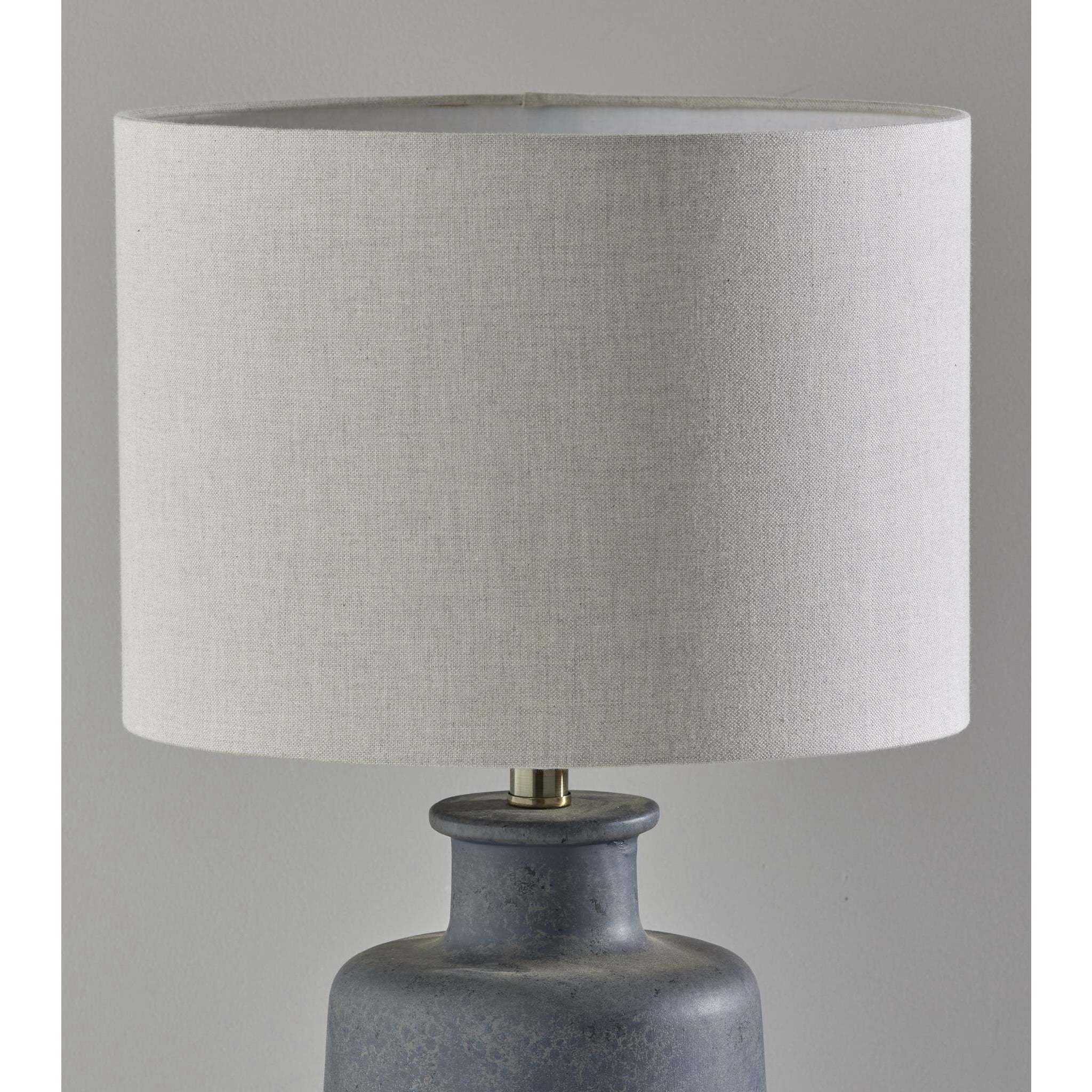 Skylar 24.5 inch 100.00 watt Weathered Grey Ceramic Table Lamp Portable Light