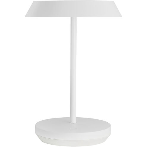 Sean Lavin Tepa 9 inch 2.40 watt Matte White Rechargeable Table Lamp Portable Light
