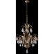 Tulipani 6 Light 28 inch Winter Brass Chandelier Ceiling Light