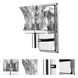 Arabella 1 Light 5 inch Polished Nickel Sconce Wall Light