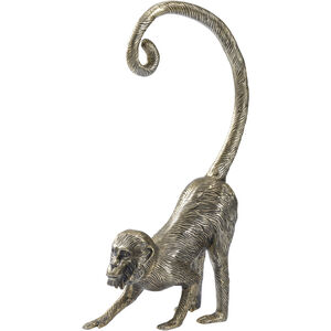 Standing Monkey Gold Decorative Object
