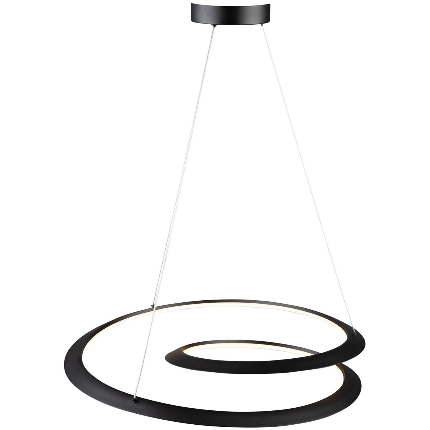 Ara LED 22.8 inch Black Pendant Ceiling Light