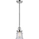 Franklin Restoration Canton LED 6 inch Polished Chrome Mini Pendant Ceiling Light in Seedy, Franklin Restoration