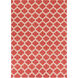 Frontier 132 X 96 inch Rose, Beige Rug