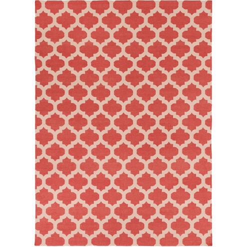 Frontier 132 X 96 inch Rose, Beige Rug