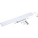 Brentwood LED 0.93 inch Silver Light Bar Ceiling Light