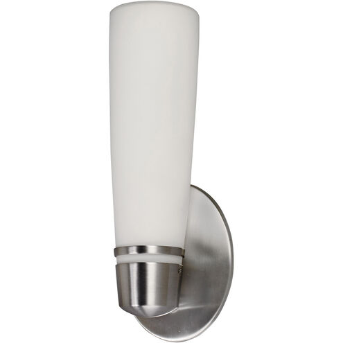 Aria 1 Light 15 inch Satin Nickel Outdoor Sconce in 18