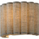 Penelope 1 Light 9.5 inch Natural Aged Brass Wall Sconce Wall Light