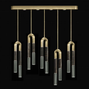 Antonia LED 51.5 inch Gold Pendant Ceiling Light