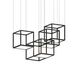 Cubix LED 48.5 inch Satin Black Pendant Ceiling Light