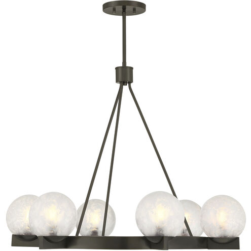 Darien 6 Light 32 inch Mediterranean Bronze Chandelier Ceiling Light