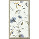 Florals Collection Blue Framed Art