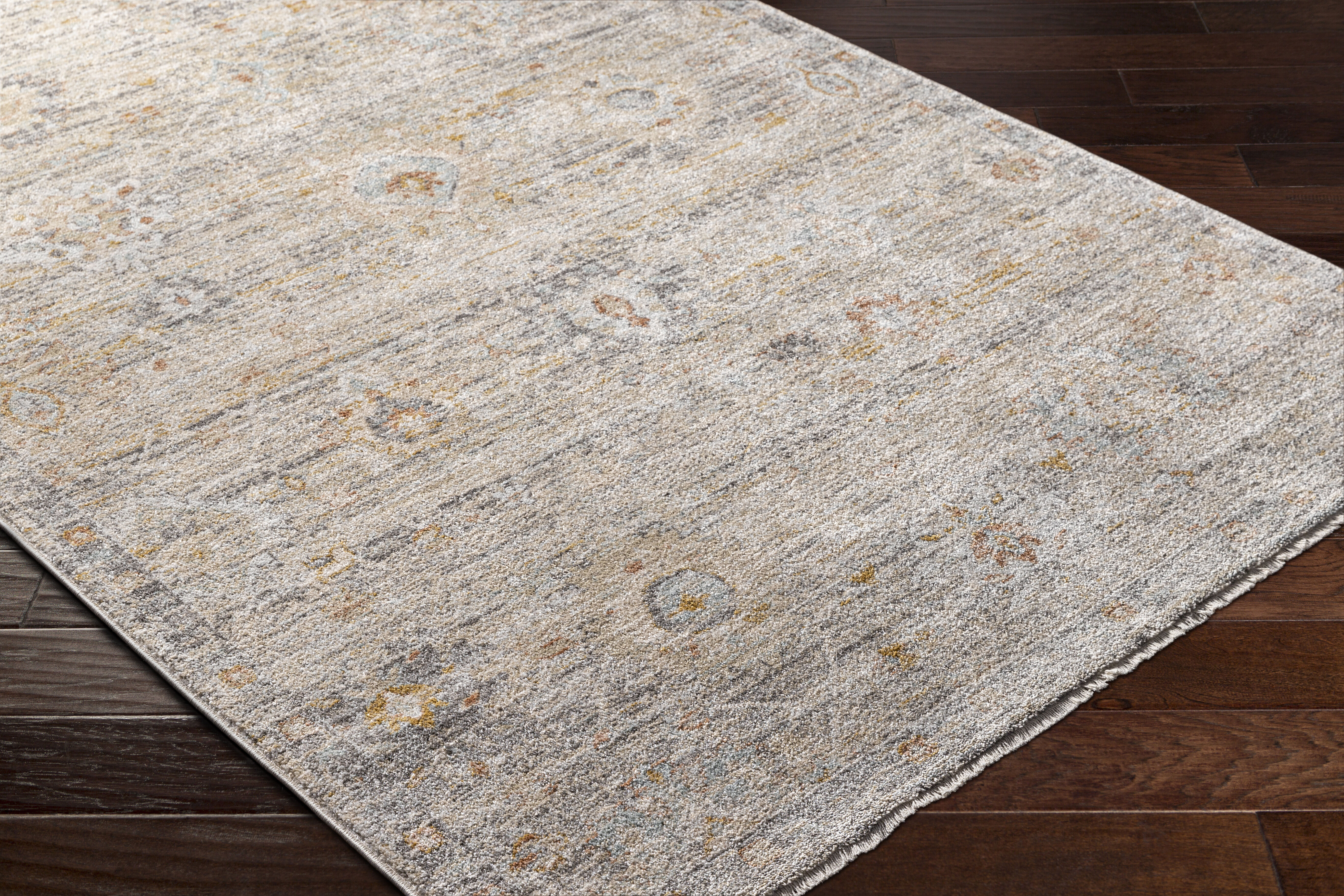 Rojin 91 X 63 inch Rug, Rectangle
