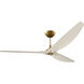 Haiku 84 inch Good as Gold with Oh Shell Yeah Blades Ceiling Fan