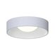 Ilios LED 22 inch Dove Gray Surface Mount Ceiling Light in 3500K