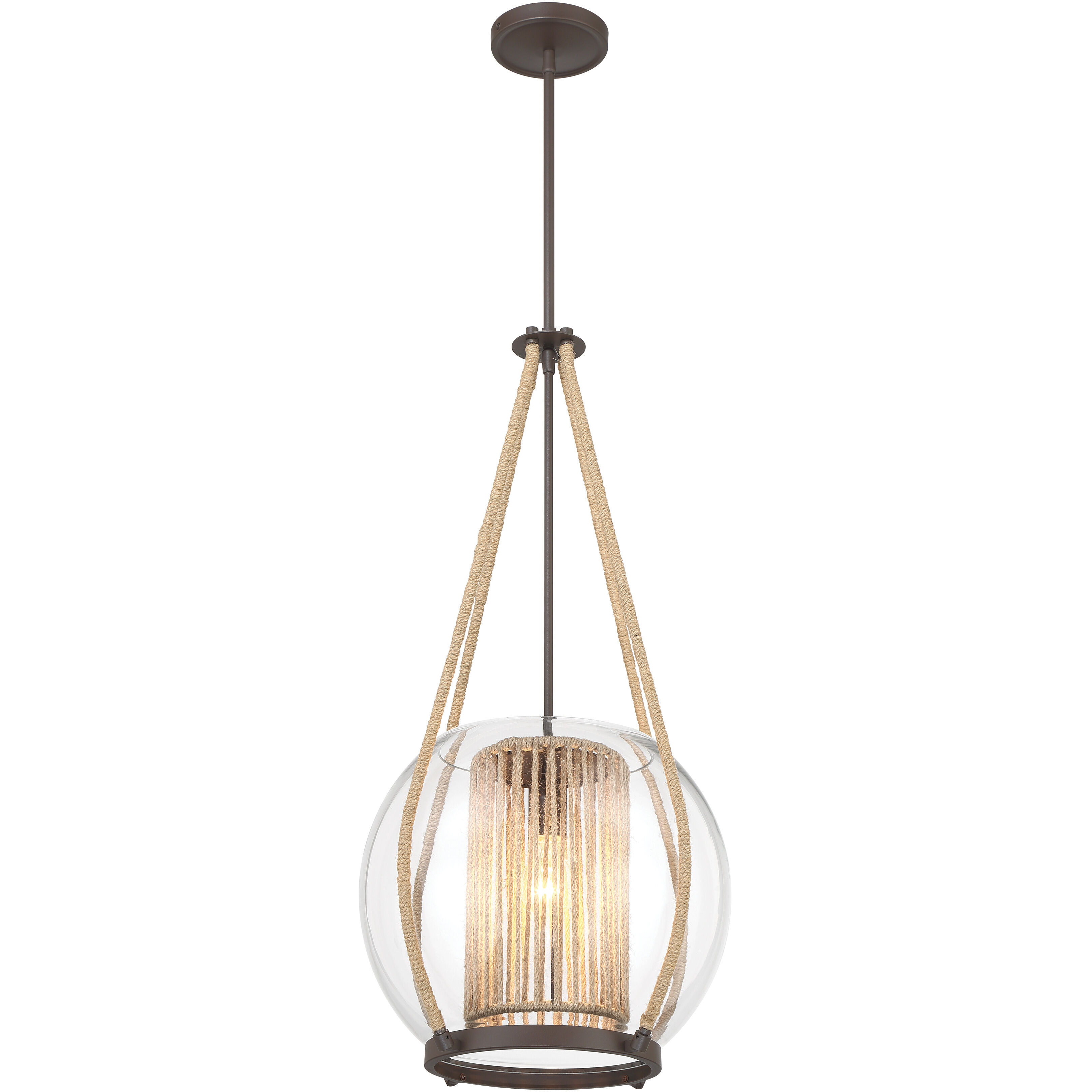 Stutterhein 1 Light 16.13 inch Sand Bronze Pendant Ceiling Light