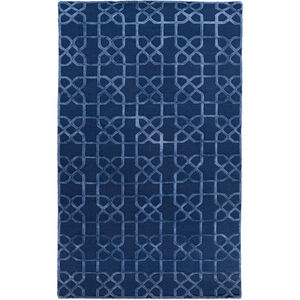 Lydia 108 X 72 inch Dark Blue Rug