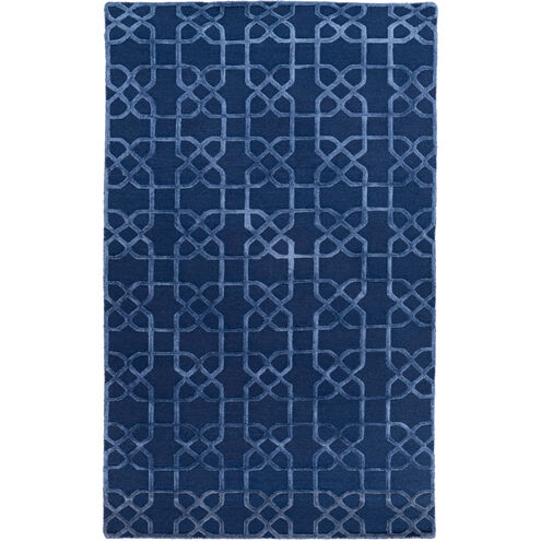 Lydia 108 X 72 inch Dark Blue Rug