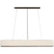 Ian K. Fowler Palati LED 72 inch Bronze Linear Chandelier Ceiling Light, Extra Large