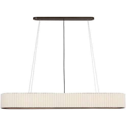 Ian K. Fowler Palati LED 72 inch Bronze Linear Chandelier Ceiling Light, Extra Large