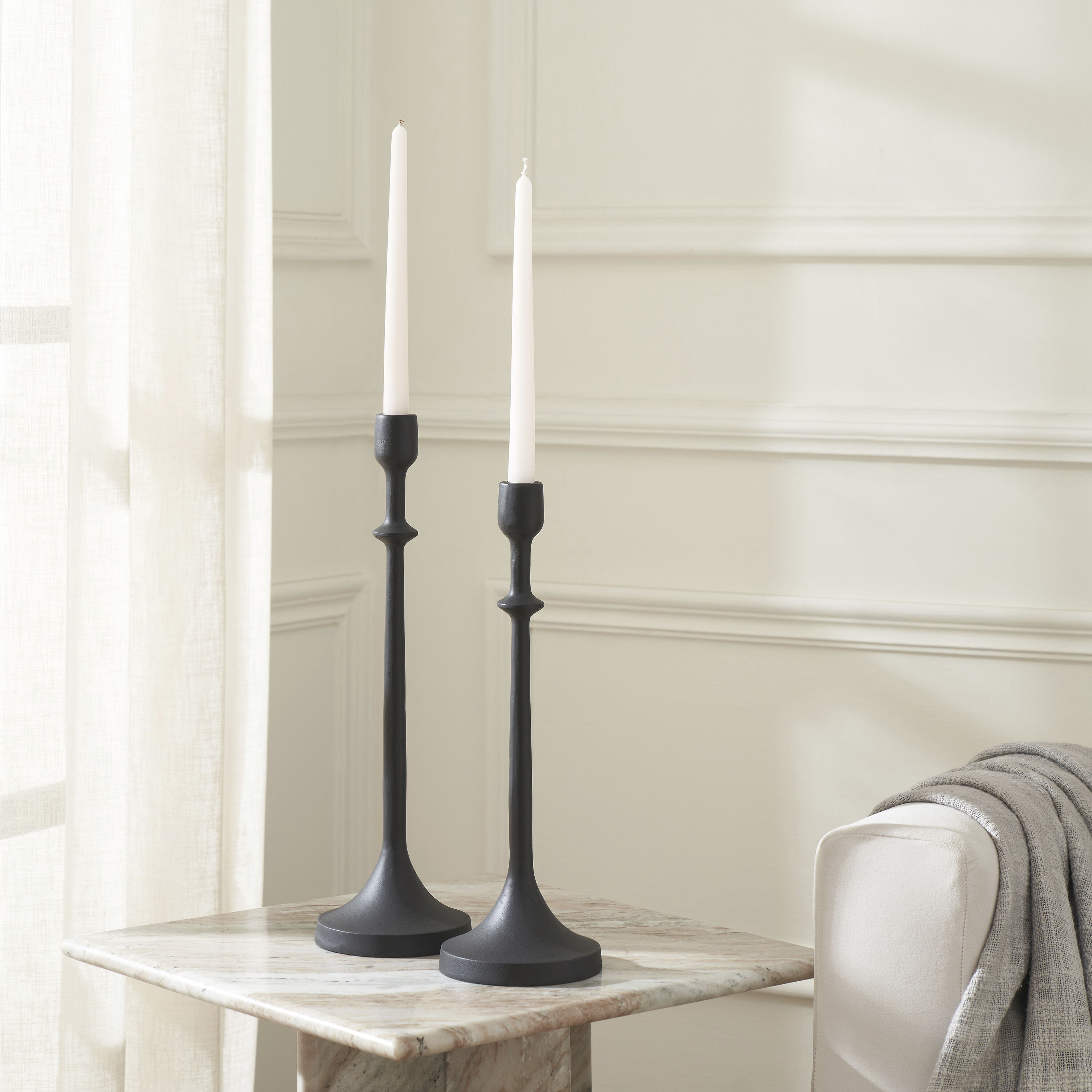 Albero 17 X 5 inch Candle Holders, Set of 2