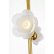 Barbara Barry Petaluma LED 7.25 inch Soft Lacquered Brass Vertical Pendant Ceiling Light