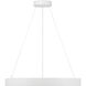 Conc LED 24 inch Matte White Pendant Ceiling Light