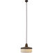 Mariner Luxury LED 13.78 inch Brushed Bronze Pendant Ceiling Light
