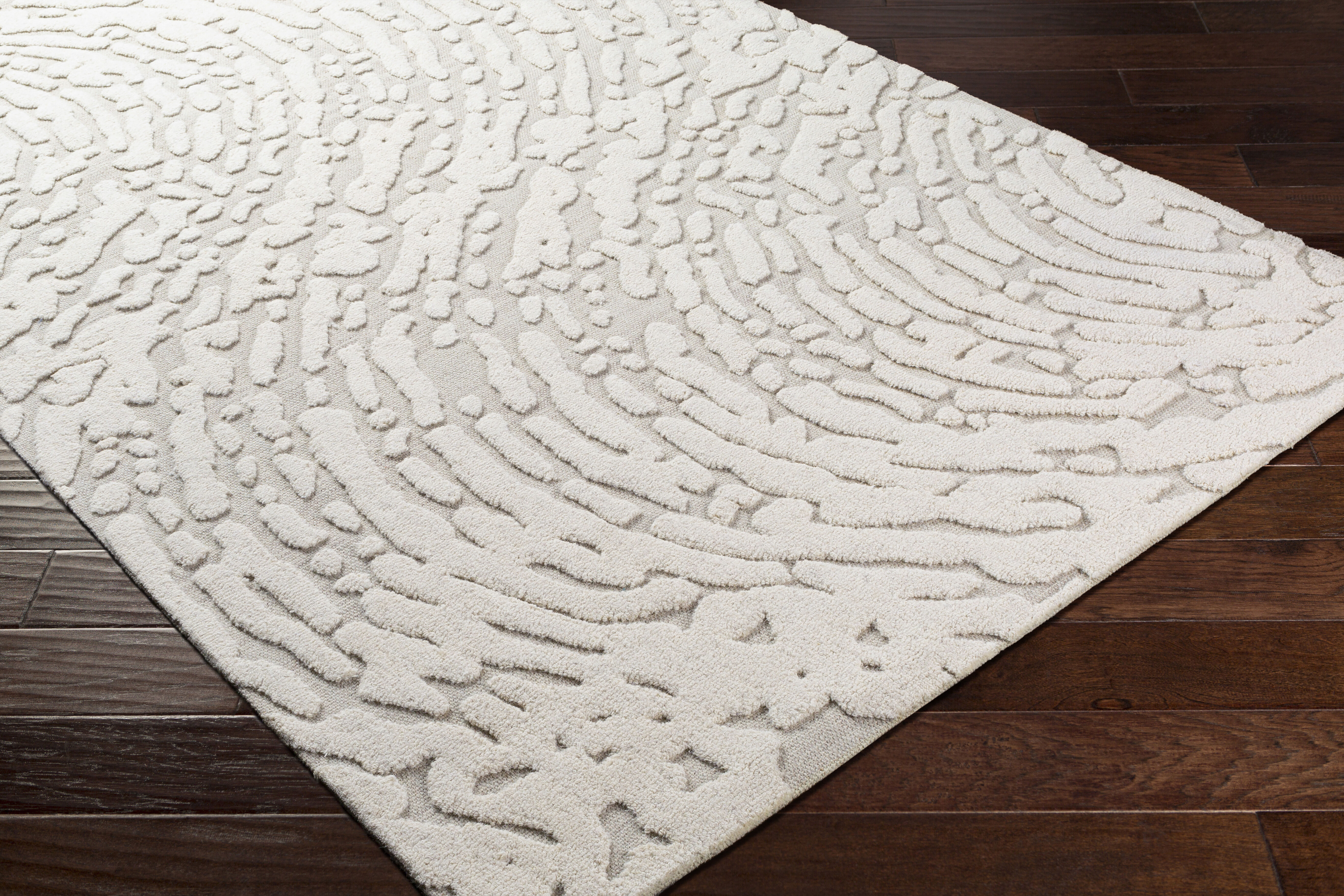 Oakland 120 X 96 inch Light Beige Rug in 8 x 10, Rectangle