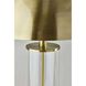 Troy 25 inch 40.00 watt Antique Brass and Clear Glass Table Lamp Portable Light