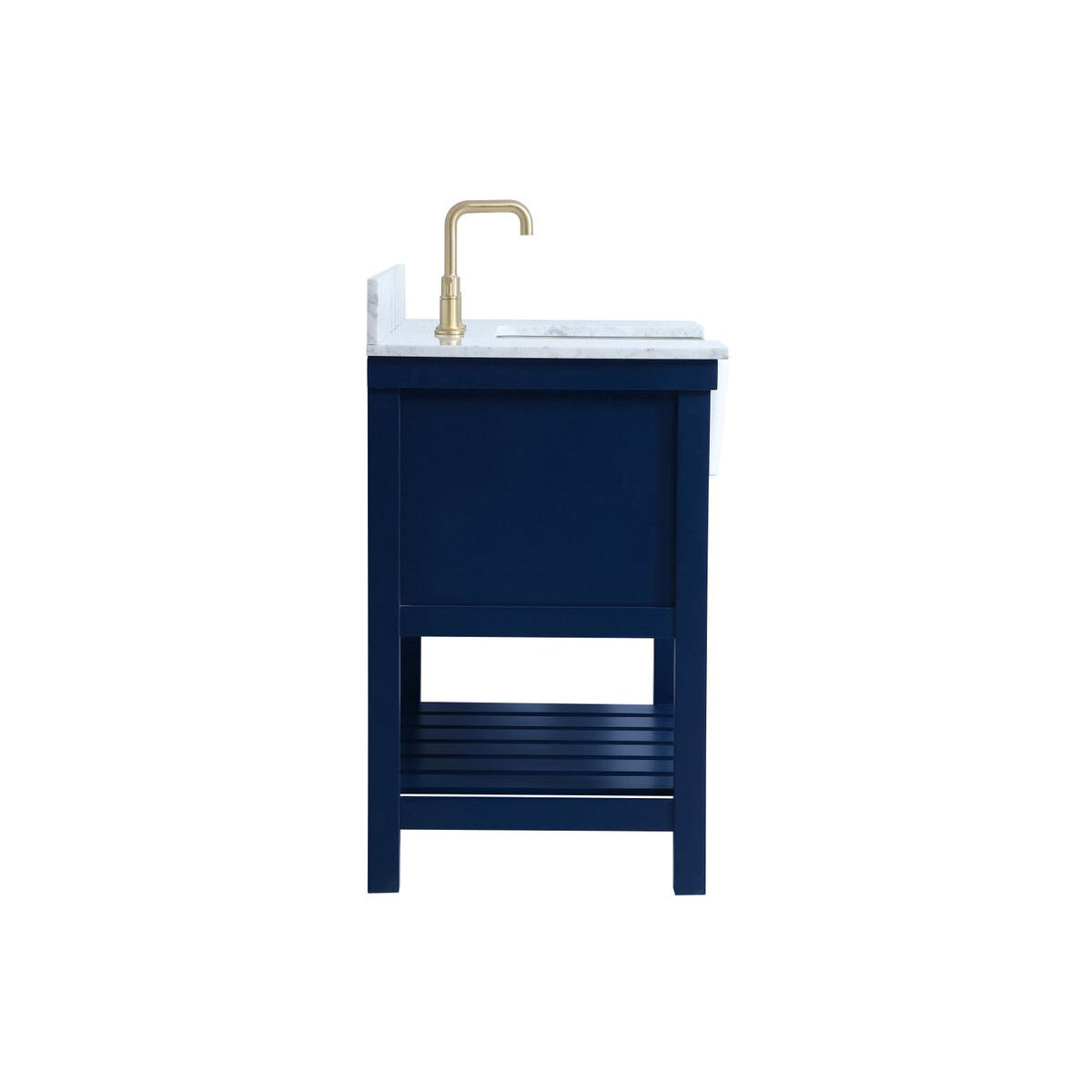 Clement 36 X 22 X 34 inch Blue Bathroom Vanity Cabinet