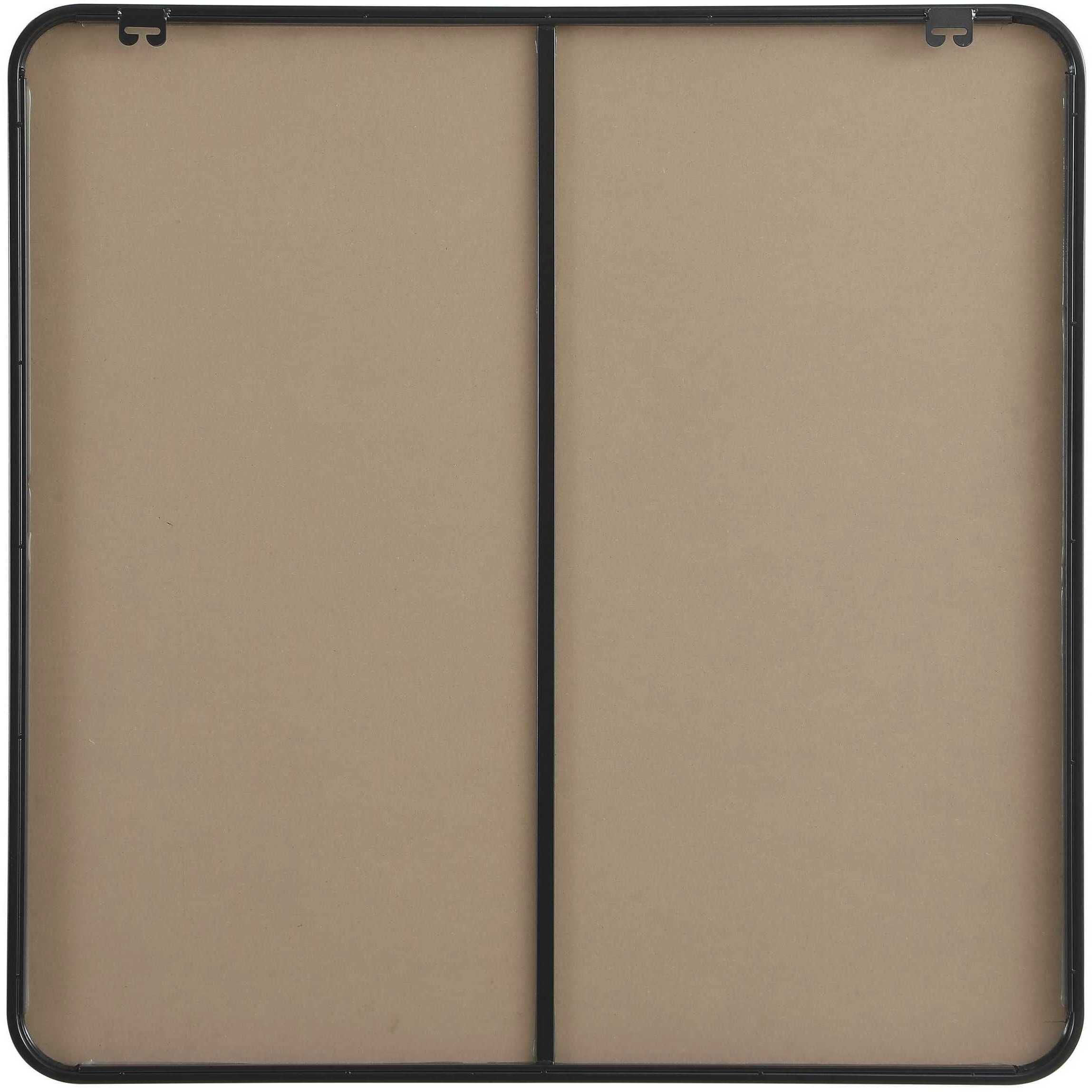 Remy 36 X 36 inch Black Mirror