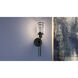 Isla 1 Light 5 inch Matte Black Wall Sconce Wall Light